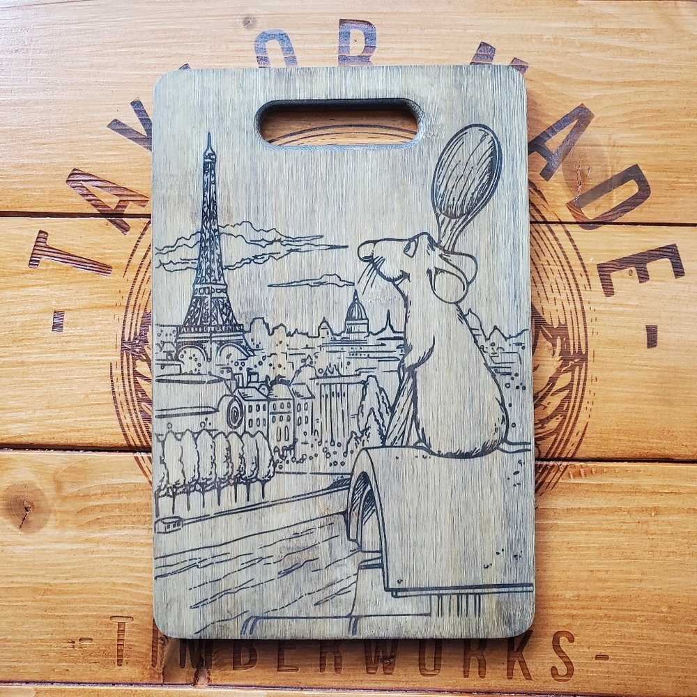 Disney✨ Ratatouille🐀🧑‍🍳 Bambo Cutting/Serving Board